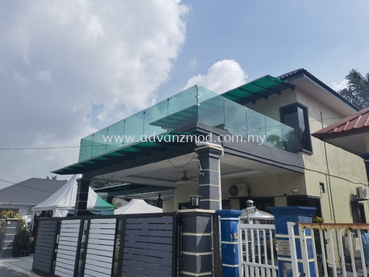 Green Polycarbonate Roofing 