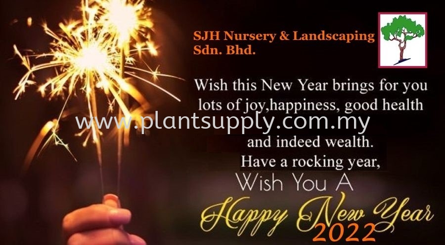 SJH Nursery Wishes You A Very Happy New Year!