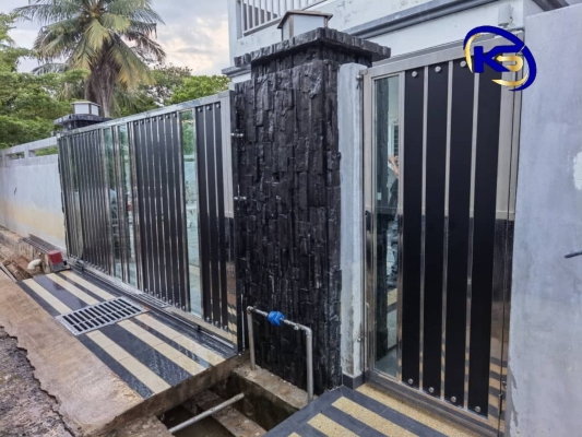 Sliding Gate & Side Gate Jalan Chengal Indah 1/3, Temerloh