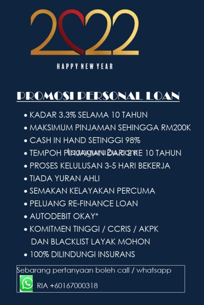 PROMOSI PERSONAL LOAN - TAHUN BARU 2022