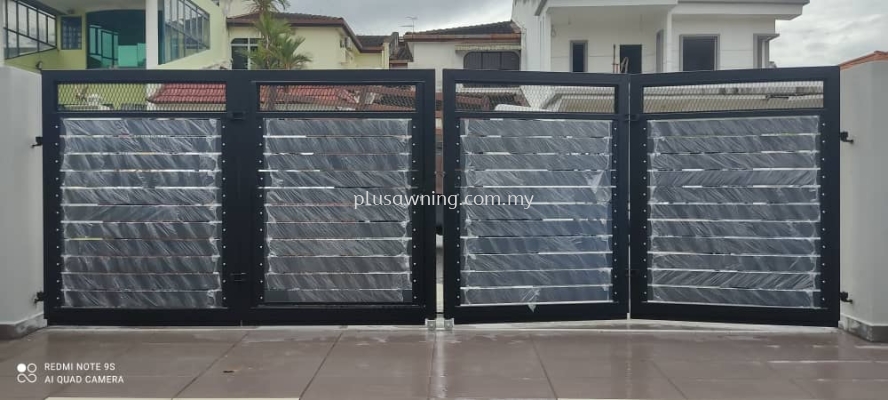 FOLDING GATE @JALAN LEMAK 2, TAMAN SEGAR CHERAS, KUALA LUMPUR 