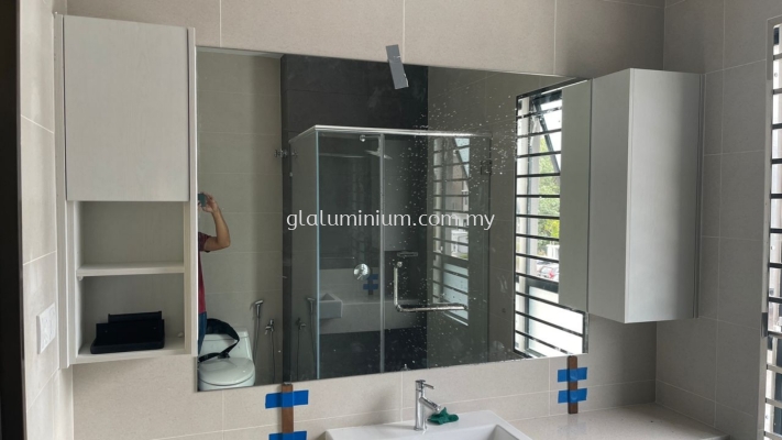 5mm clear mirror + frameless