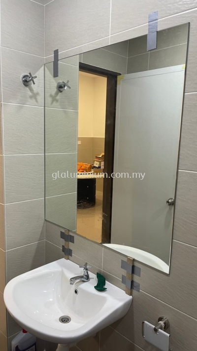 5mm clear mirror + frameless