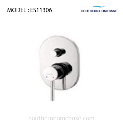 BATHROOM WALL TWO WAY CONCEALED SHOWER MIXER ELITE ES11306