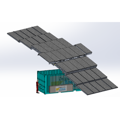 5kW Portable Solar Power Generator(5KW-PSPG-01)