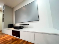 Living Room Interior Design - TV Console, Display Cabinet - Home Renovation - Customized Furniture Renovation - Johor Bahru