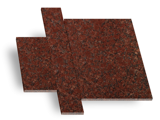 Granite Tiles : Imperial Red