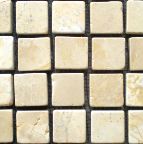 MM Yellow Marble Mosaic Marble Tile / Classic Marble / Marble Slab Pattern & Color  Choose Sample / Pattern Chart