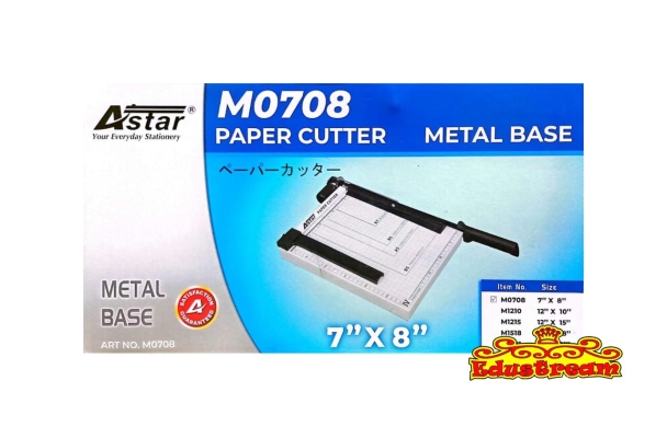 Astar Metal Paper Cutter 7"x8" M0708