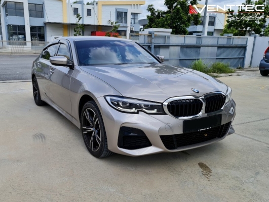 BMW 3-SIRIES (G28) (LONG WHEEL BASE) SEDAN 2019 - ABOVE = VENTTEC DOOR VISOR