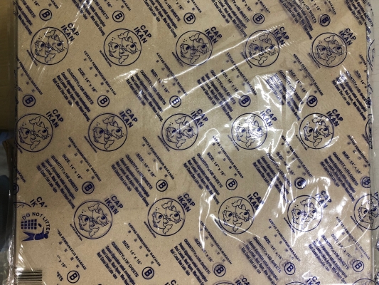 (102) Paper B ( 100 sheets ) Cap Ikan - Hawker Paper Food Wrapping 