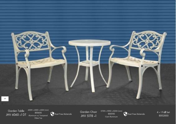 OUTDOOR SET 1+2 GARDEN SET(6060-1DT+5175-1)