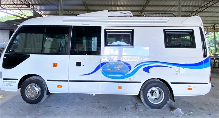 MOTORHOME WORLD HOLIDAY SDN BHD INKJET UV STICKER & CUTTING STICKER AT BANDAR PUCHONG JAYA, PUCHONG, SELANGOR, MALAYSIA