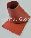 Red Silicone Rubber Fabric Coated Silicone Rubber Sheet /Gasket