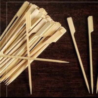 (187) BBQ Bamboo Stick / Lidi Cucuk Oden / Fruit Bamboo Toothpick / Oden Stick Skewer Bamboo Stick / Lidi Satay (200pcs)