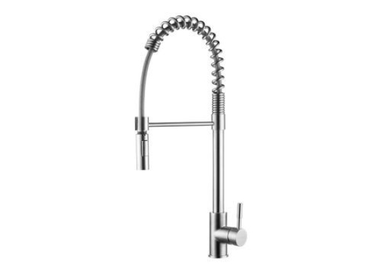 HUN SINGLE LEVER SINK MIXER WITH PULL-OUT SPRAY (SUS 304) HWT 609