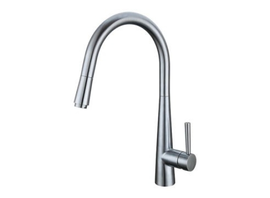 HUN SINGLE LEVER SINK MIXER WITH PULL-OUT SPRAY (SUS 304) HWT 601