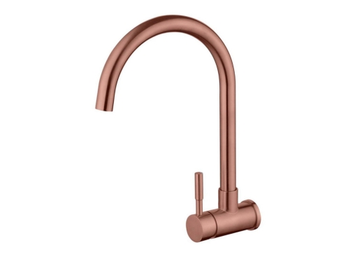 HUN SINGLE LEVER SINK TAP (SUS 304) HWT 9315 ROSE GOLD