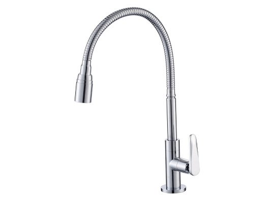 OUTAI OT 34040 PILLAR MOUNTED FLEXIBLE SINK COLD TAP