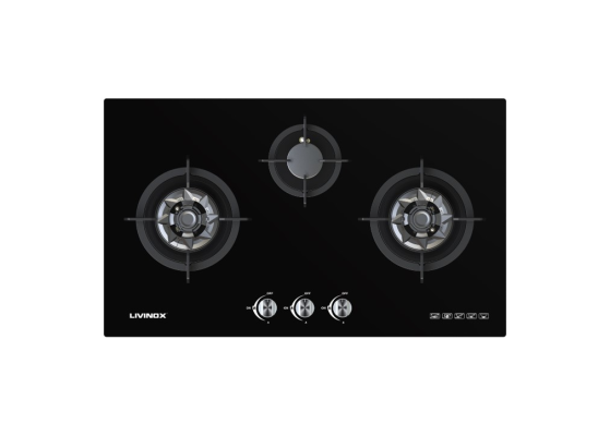 LIVINOX LGH-PINE 3B-BF 3 BURNER GAS HOB