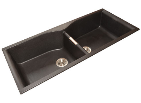 HCE GKS 11450 Double Bowl Granite Kitchen Sink