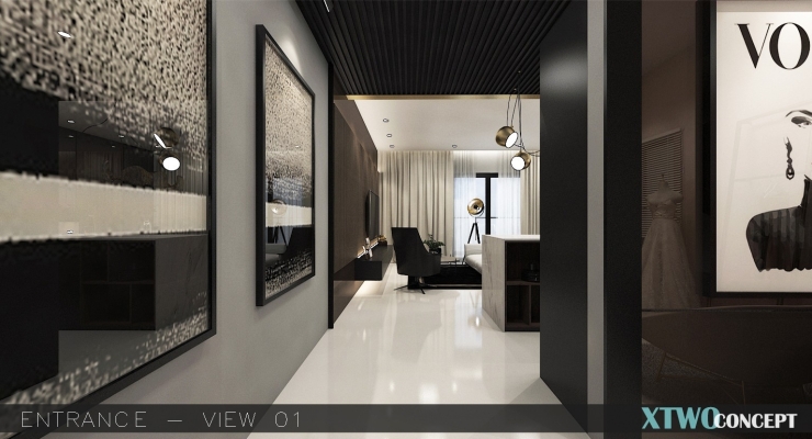 3D Interior Design Show Unit (Modern Contemporary) - Selangor