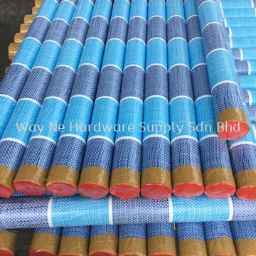 PE Tarpaulin Blue White Canvas Roll  6ft x 40ft(12M) /6ft x 80ft (24M) Kanvas Biru Putih