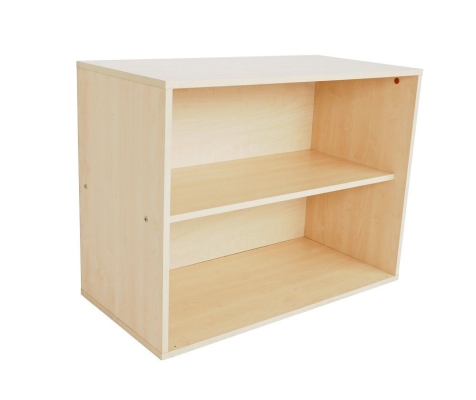 QWA043 Low 2 Compartment Cubby Shelf