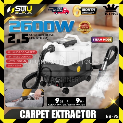 KING EB-9S 9L Carpet Extractor 2600W