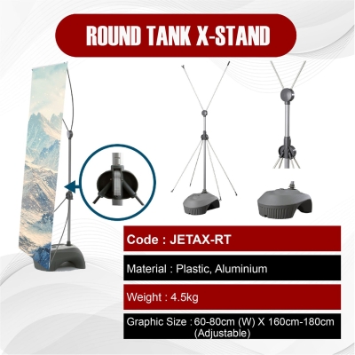 Round Tank X-Stand