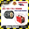 BOSSMAN BDS25/ BDS50/ BDS75/ BDS95 25~95MM Dinse Socket for Welding Machine (Electrode Holder) Accessories Welding Machine/Equipment