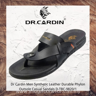 Dr. Cardin Men Slipper -DC-7820- BLACK Colour