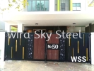 Aluminium Trackless Folding Gate Aluminium Gate Premium Series