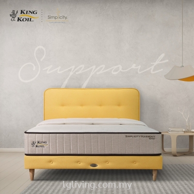 KING KOIL SIMPLICITY HARMONY SUPPORT QUEEN MATTRESS