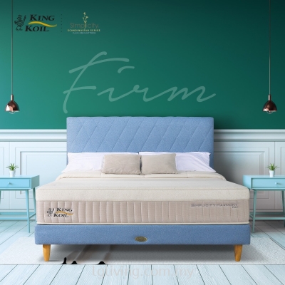 KING KOIL SIMPLICITY HARMONY FIRM QUEEN MATTRESS