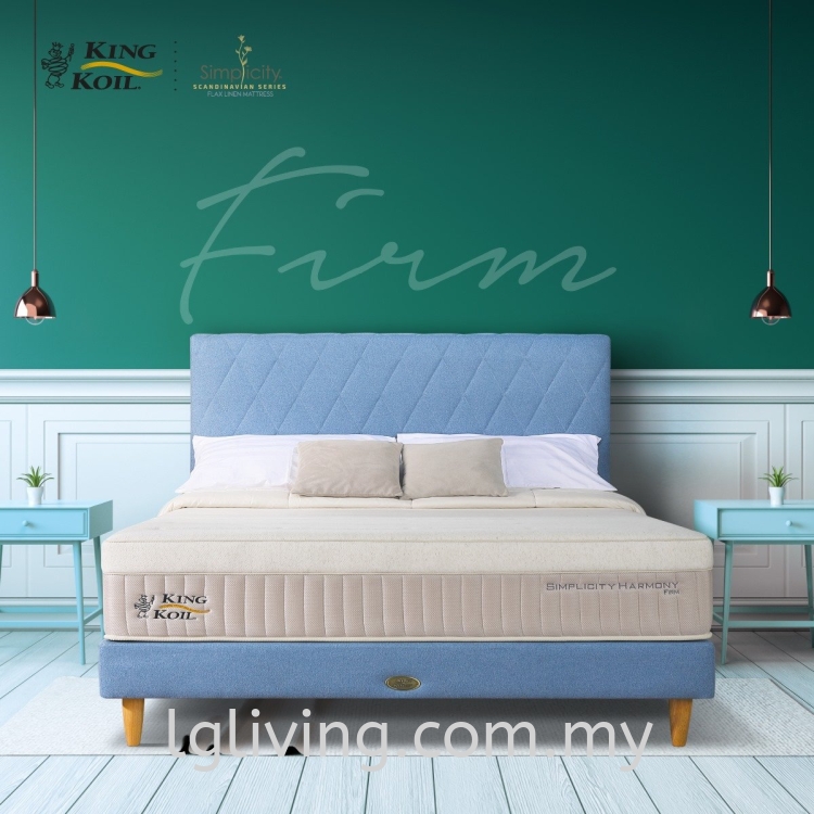 KING KOIL SIMPLICITY HARMONY FIRM QUEEN MATTRESS