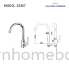 KITCHEN PILLAR SINK TAP ELITE E2807 Sink Tap Kitchen