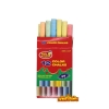 Premium Quality Color Chalk 12 Pieces ( 3 in 1 / Pack ) Chalk Writing & Correction Stationery & Craft