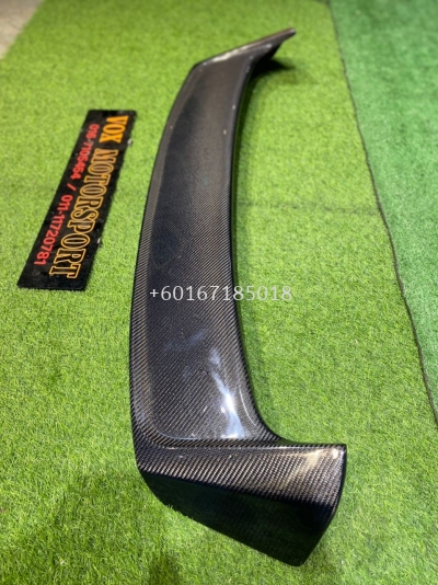 volkswagen golf mk7.5 rline spoiler carbon fiber neuspeed design add on new set