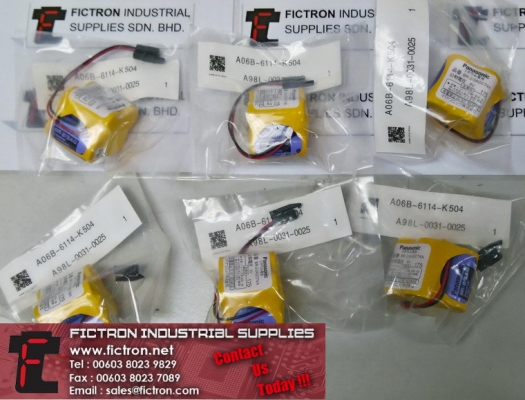 A06B-6114-K504 A06B6114K504 GE FANUC PLC Battery Supply Malaysia Singapore Indonesia USA Thailand