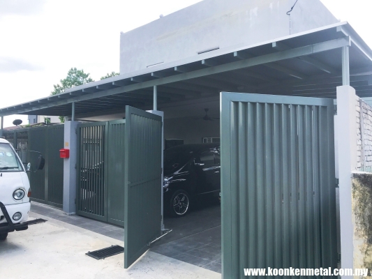 Contoh Bumbung Awning ACP Di Kepong Selangor