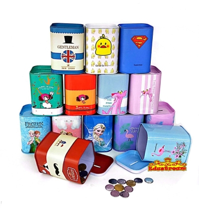 Cartoon Mini Coin Bank / Saving Box / Tabung