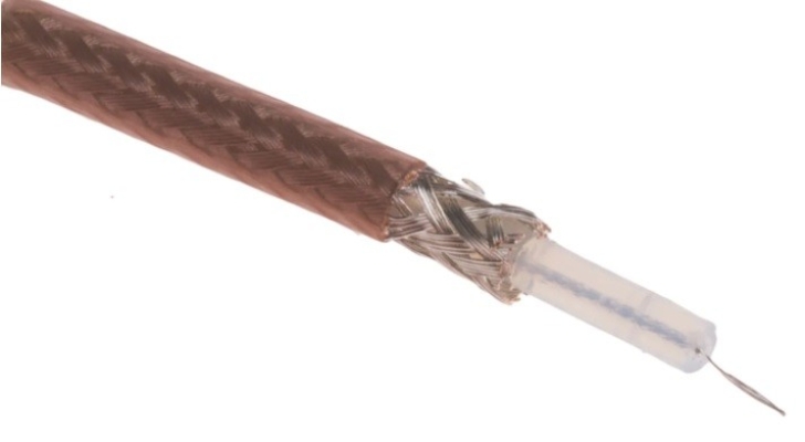 906-0632 - RS PRO Brown Unterminated to Unterminated RG179B/U Coaxial Cable, 75  2.5mm OD