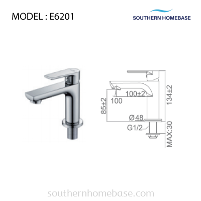 BATHROOM BASIN TAP ELITE E6201