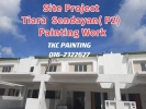 Site Project at Tiara Sendayan P2 Painting Service 