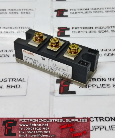 TD162N16KOF EUPEC Powerblock Module Supply Malaysia Singapore Indonesia USA Thailand