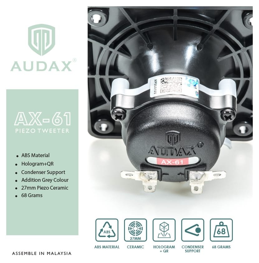 Audax AX-61 Piezo Tweeter