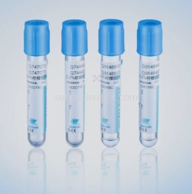 Vacuum Blood Tubes,Sodium,Citrate, Blue Cap, Coagulation tube, 1.8ml, 2.7ml, 3.6ml, 4.5ml