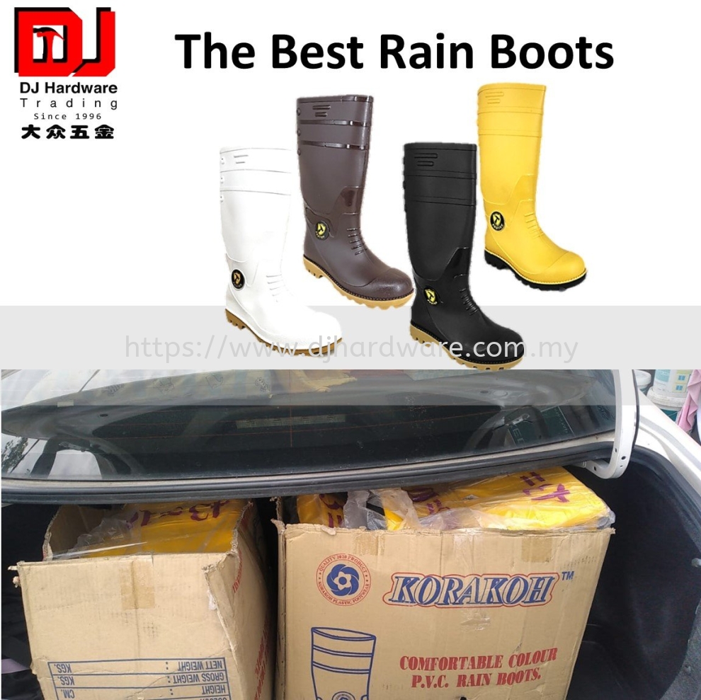 Dj Hardware rain boots