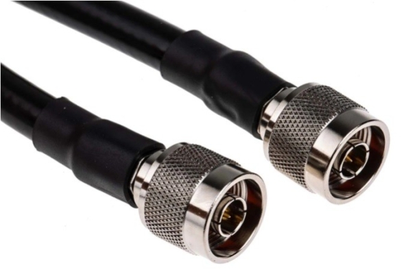 426-2151 - RS PRO Male N to Male N RG213 Coaxial Cable, 50  5m